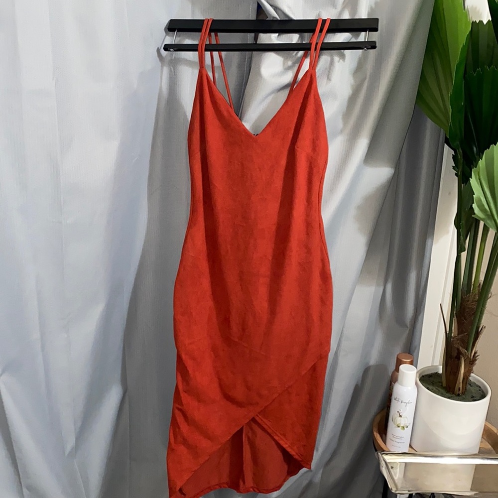 Coral Cocktail Dress